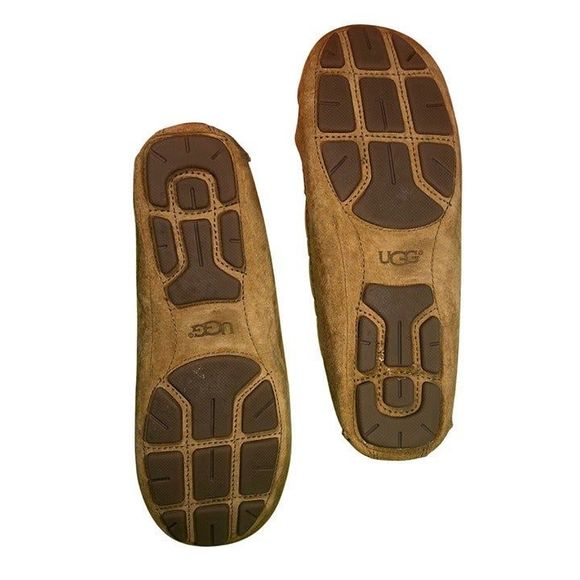 Women's UGG Australia RONI PERF Moccasins, Brown Suede, #1004847 US 7.5 - Picture 5 of 7